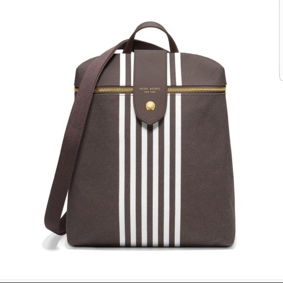 henri bendel limited edition canvas backpack